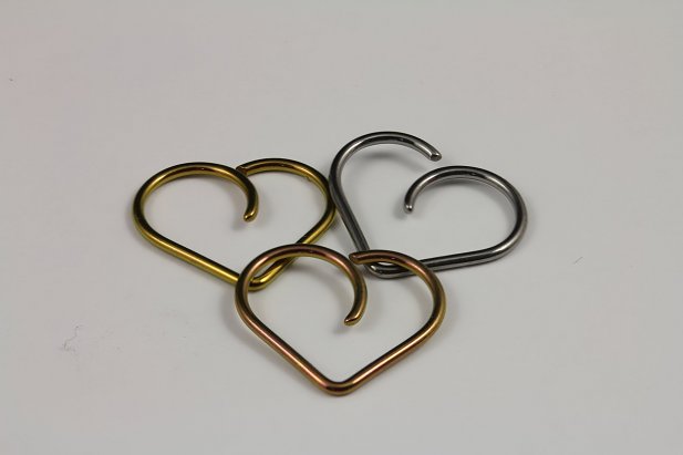 14g & 18g Niobium Hearts