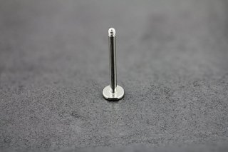 14g Externally Threaded Replacement Labret Shaft