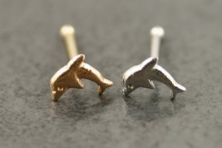 14k Gold Dolphin Nose Bone 14k Gold Dolphin Nose Bone
