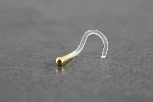 14kt Gold 2mm Ball Bioflex Nose Screw 14kt Gold 2mm Ball Bioflex Nose Screw