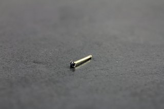 14kt Yellow Gold 1.5mm Sapphire Nose Bone