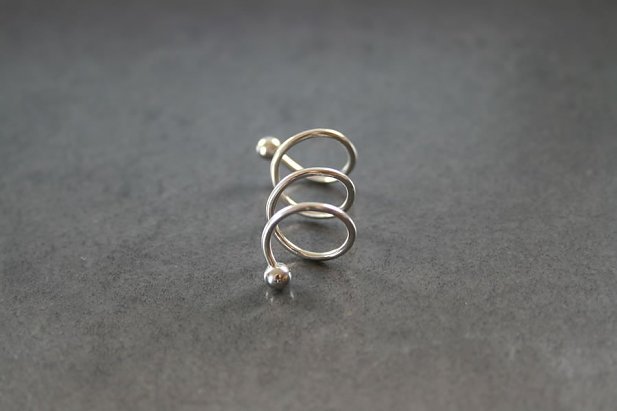 3 Hoop Twister Industrial Barbell