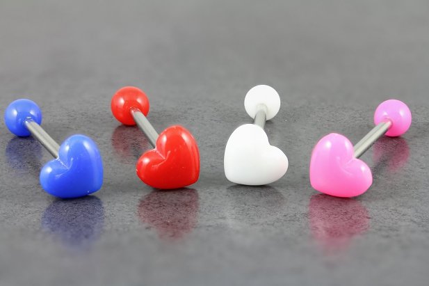 3D Heart Tongue Bar 3D Heart Tongue Bar
