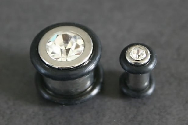 Stone Bling Plugs - Purely Piercings