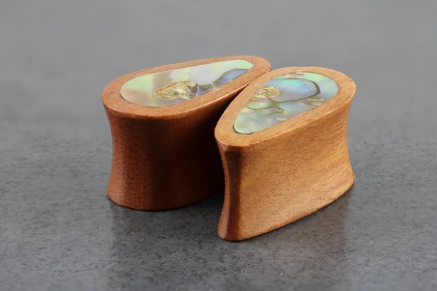 Abalone Inlay and Sawo Wood Plugs