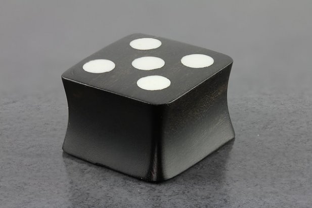 Areng Wood and Bone Dice Plugs