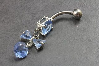 Bow Tie Dangle Belly Bar Bow Tie Dangle Belly Bar
