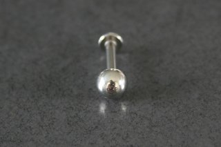 Button Half Ball Labret