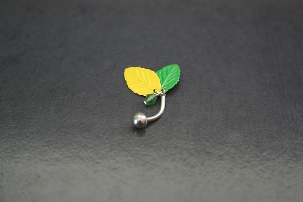 Cabana Leaf Belly Ring
