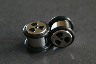 Caution Engraved Plugs