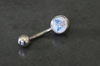 Celtic Fairy Logo Belly Ring