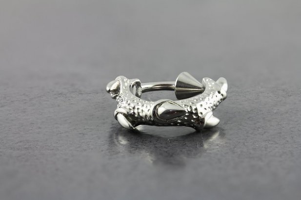 Clawed Captive Bead Ring