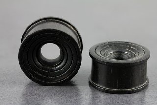 Concave Carved Areng Wood Tunnel Concave Carved Areng Wood Tunnel