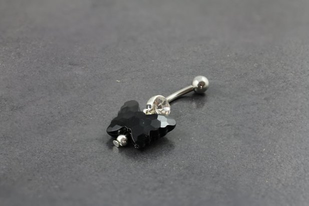 Dangle Butterfly Belly Bar