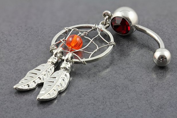 Dream Catcher Belly Ring