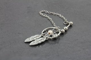 Dreamcatcher Cartilage Charm and Chain