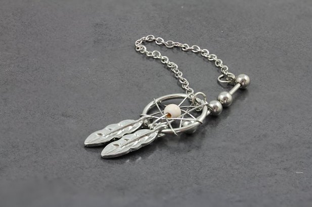 Dreamcatcher Cartilage Charm and Chain