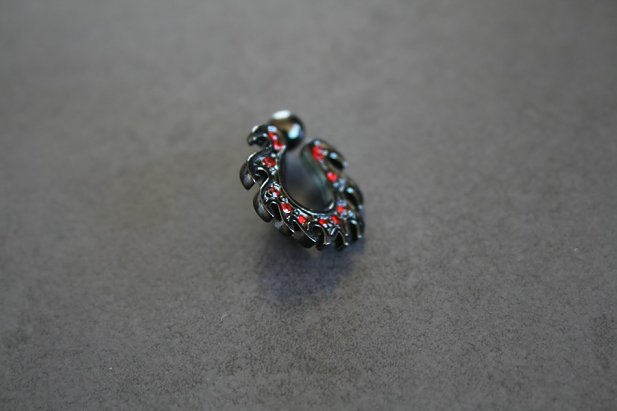 Fire Tribal Guard Belly Ring