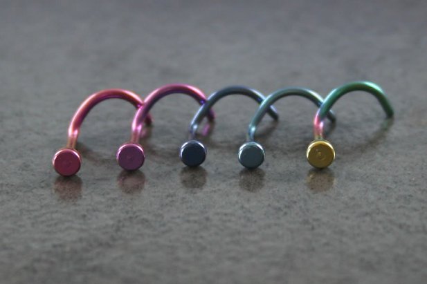 Flat Titanium Nose Screw