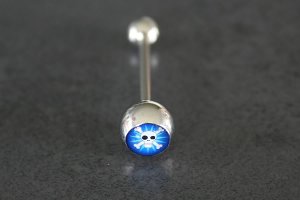 Funky Skull Logo Tongue Bar