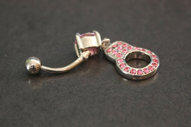 Gem Handcuff Belly Ring