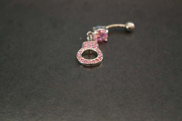 Gem Handcuff Belly Ring