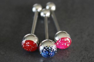 Glitter Resin Barbell Glitter Resin Barbell