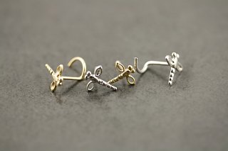 Gold Dragonfly Nose Screw