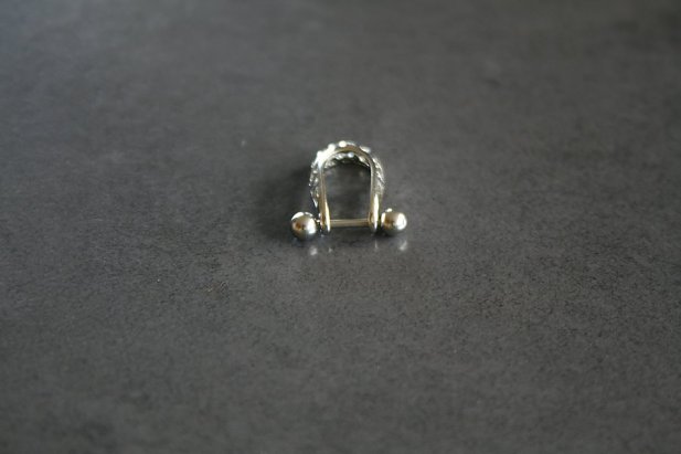 Heart Dangle Ear Cuff