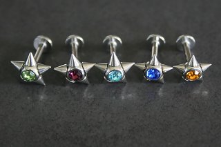 Jeweled Spike Labrets