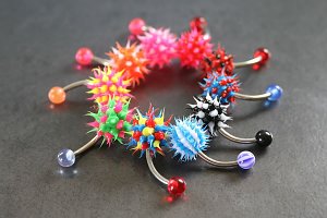 Koosh Ball Belly Ring