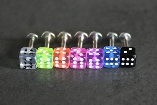 Lucky Dice Labrets Lucky Dice Labrets