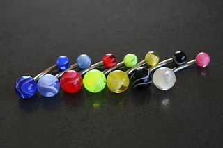 Marble UV Belly Ring