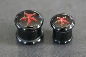 Modern Star Acrylic Earlet