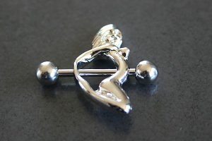 Naked Lady Nipple Ring