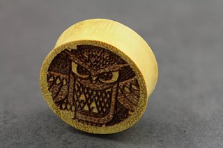 Owl Print Jackfruit Plugs