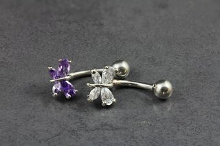 Petite Butterfly Belly Ring Petite Butterfly Belly Ring