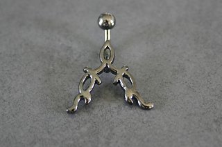 Reverse Tribal Belly Ring