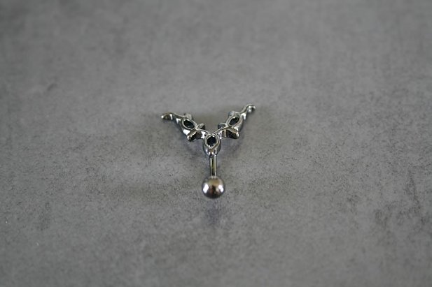 Reverse Tribal Belly Ring