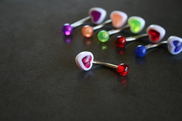 Smooth Heart Belly Ring