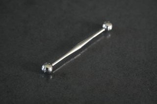Steel Designer Industrial Ear Barbell