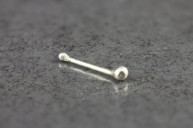 Sterling Silver Ball Nose Bone