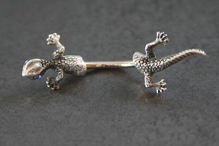 Textured Split Gecko Belly Bar Textured Split Gecko Belly Bar