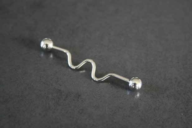 Wave Design Industrial Barbell