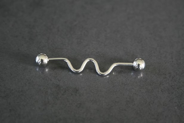 Wave Design Industrial Barbell