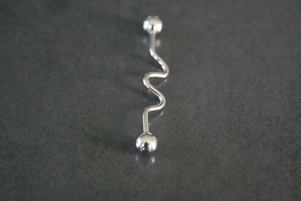 Wave Design Industrial Barbell