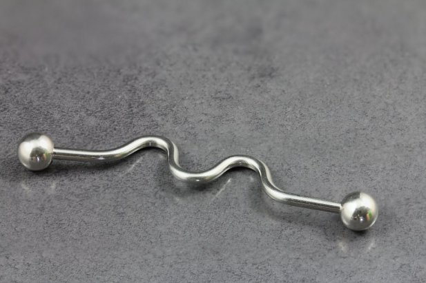 Wave Design Industrial Barbell