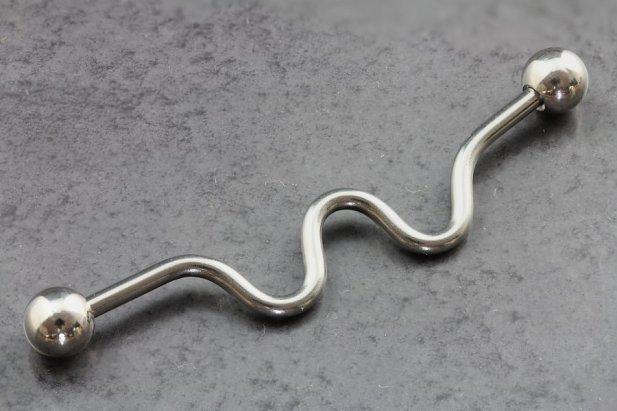 Wave Design Industrial Barbell