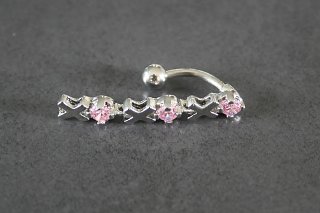 Xoxo Dangle Belly Ring